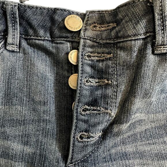 Wit & Wisdom New Women's Ab Solution Button Fly Jeans Medium Wash Size 8 Classic - Picture 7 of 10